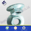 China supplier carbon steel zinc plated flange nut